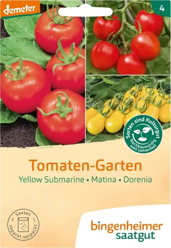 Bingenheimer Saatgut Tomatenmix “Tomatentuin” | Hoge kwaliteit