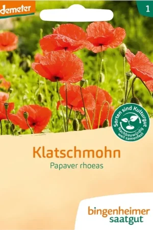 Bingenheimer Saatgut Klaproos - Korting