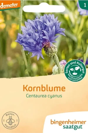 Topdeal - Bingenheimer Saatgut Korenbloem (Blauw)