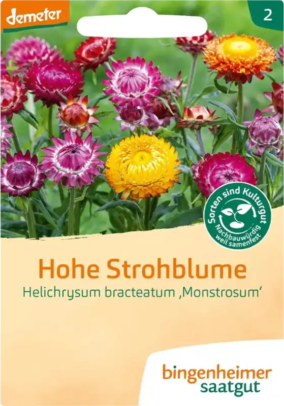 Lage prijs | Bingenheimer Saatgut Hoge Strobloem