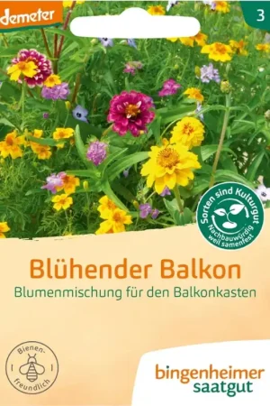 Bespaar meer | Bingenheimer Saatgut Bloemenmix "Blühender Balkon"