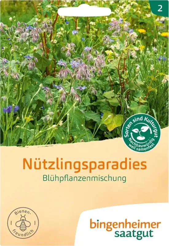 Bingenheimer Saatgut Bloemenmix "Nützlingsparadies" - Korting
