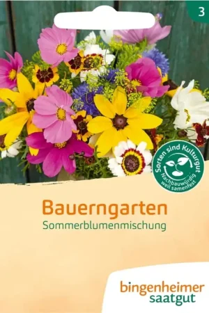 Zojuist toegevoegd | Bingenheimer Saatgut Bloemenmix "Bauerngarten"