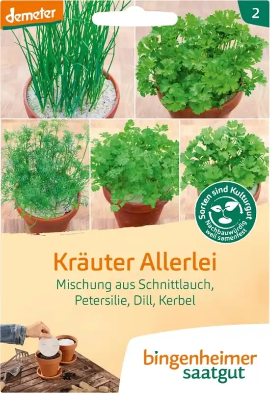 Bingenheimer Saatgut Keukenkruiden "Allerlei", 1 - Fabrieksprijs