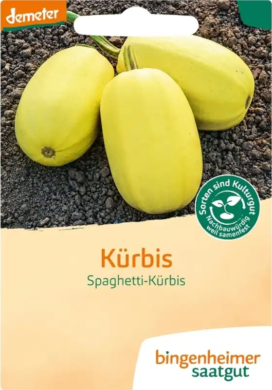 Nieuw in de shop - Bingenheimer Saatgut Spaghettipompoen