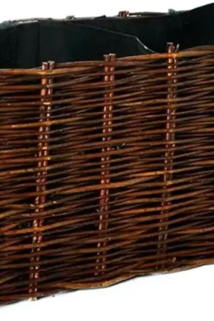 Bespaar nu | NOOR Wilgenhouten Verhoogd Bed Inclusief Plantenzak