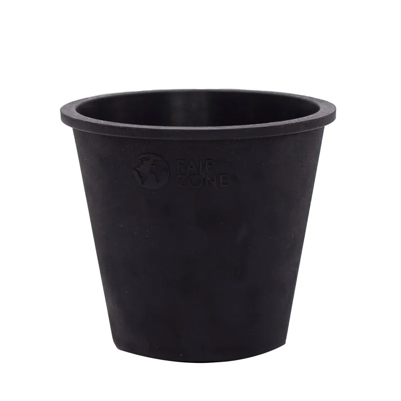 Speciale aanbieding | FAIR ZONE Natuurrubberen Bloempot, Set van 6, Grey