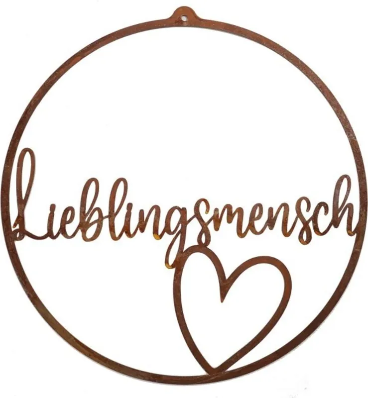 Beste prijs - Badeko Uithangbord "Lieblingsmensch"