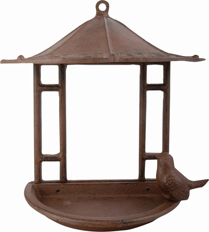 Nieuw | Esschert Design Vogelvoederhuisje aan de Muur