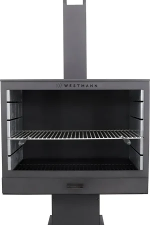Direct leverbaar | Westmann Barbecue en Open Haard, Zwart