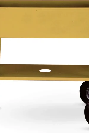 Voordeelprijs | Herstera Mobiel Verhoogd Bed “Kruidenfabriek” Urban, Mosterd