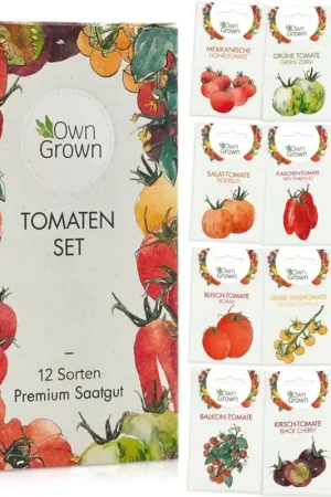 Own Grown Tomatenzaden, Set van 12 - Hoge kwaliteit