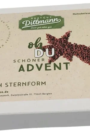 Extra voordeel - Saatgut Dillmann Tuinkers Box Biologisch "Sternschweif Frohe Weihnachten"