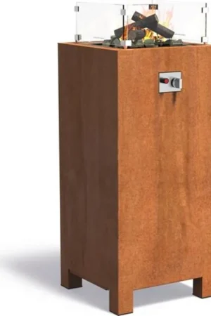 FORNO Gashaard Voet "Brann", 55 x 55 x 120 cm | Zeer goed beoordeeld