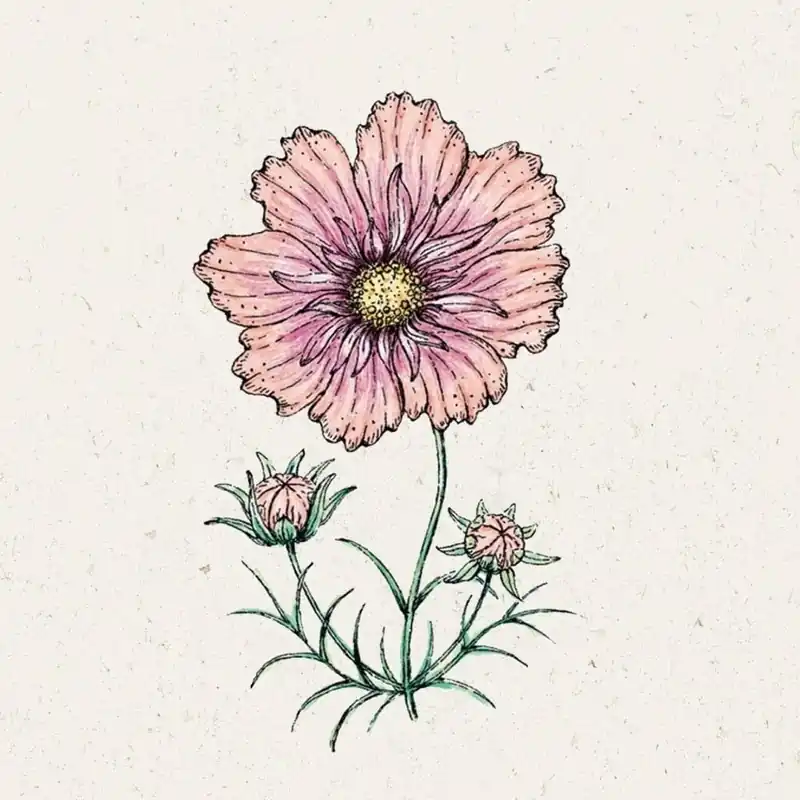 Jora Dahl Cosmea Apricotta Cosmos Bipinnatus | Bestel nu