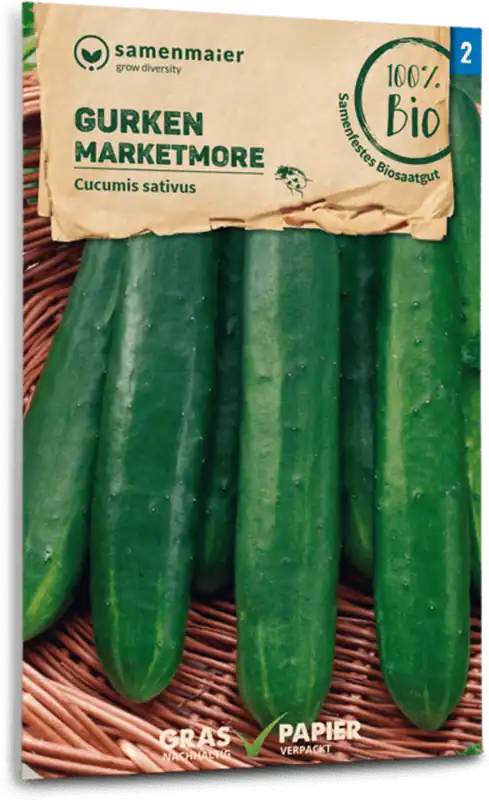 Nu kopen - Samen Maier Biologische Komkommer "Marketmore"