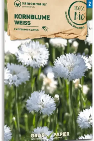 Deal - Samen Maier Biologische Korenbloem "Weiß"