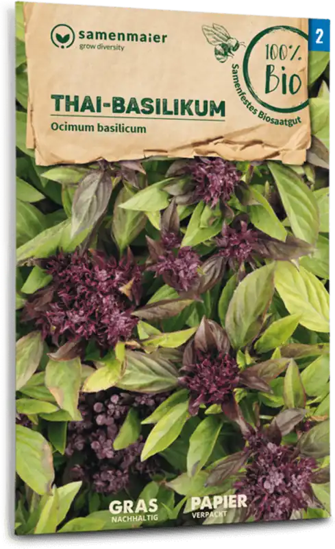 Tijdelijke aanbieding | Samen Maier Biologische Thaise Basilicum