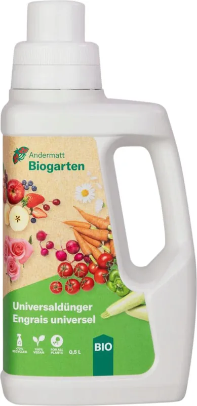 Nieuw binnengekomen - Andermatt Biogarten Universele Meststof, 500 ml