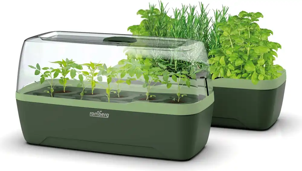 Veel gekozen - Romberg Kweektray & Plantenbak BoQube L, Green Edition
