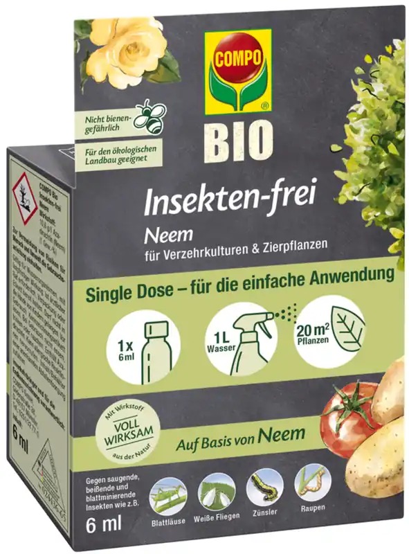 Laatste kans - COMPO Biologische Insecten Vrij Neem (6 ml), 1 (6 ml)