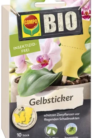 COMPO Biologische Gele Sticker, 10 stuks | Bestel vandaag