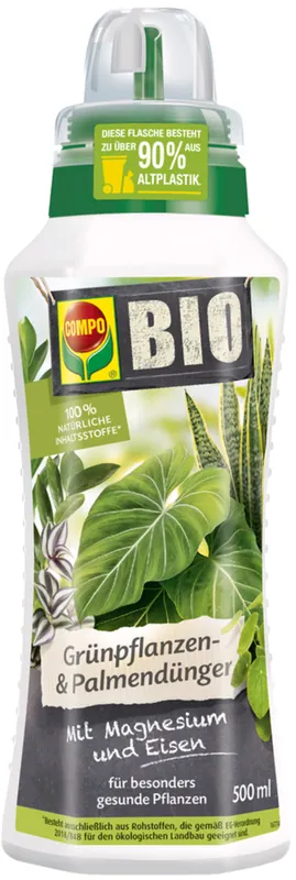 COMPO Biologische Groene Planten- en Palmmeststof, 500 ml - Deal