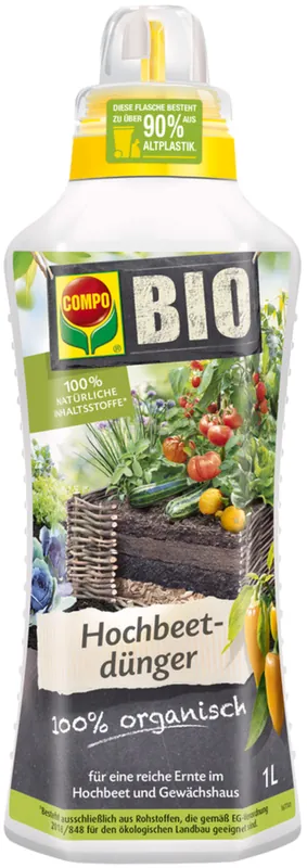 Premiumkwaliteit | COMPO Biologische Bemesting voor Verhoogde Bedden, 1 L