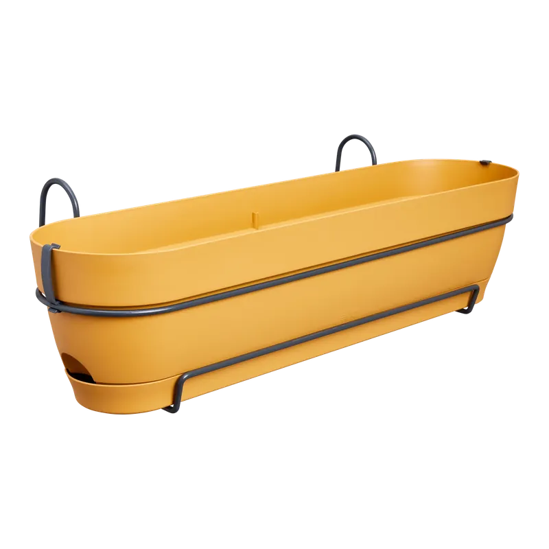 Aanbieding - elho vibia campana balkonbak allin1 70cm, esdoorn paars