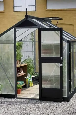 Juliana Kas Compact - Antraciet met Dubbelwandig Paneel, 5 m² | Prijsverlaging