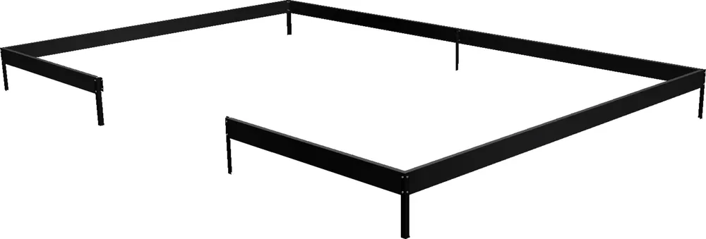 Professionele kwaliteit - Juliana Funderingstframe voor Kas Grand Oase , 13 m²