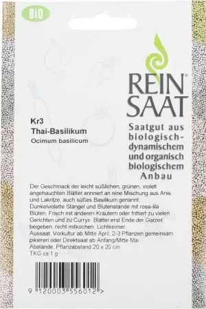 Deal | ReinSaat Thaise Basilicum