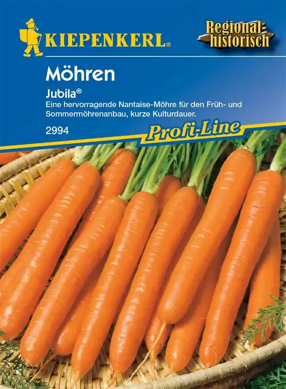 Nieuw in het assortiment | Kiepenkerl Wortelen Nantaise 2 / Jubila