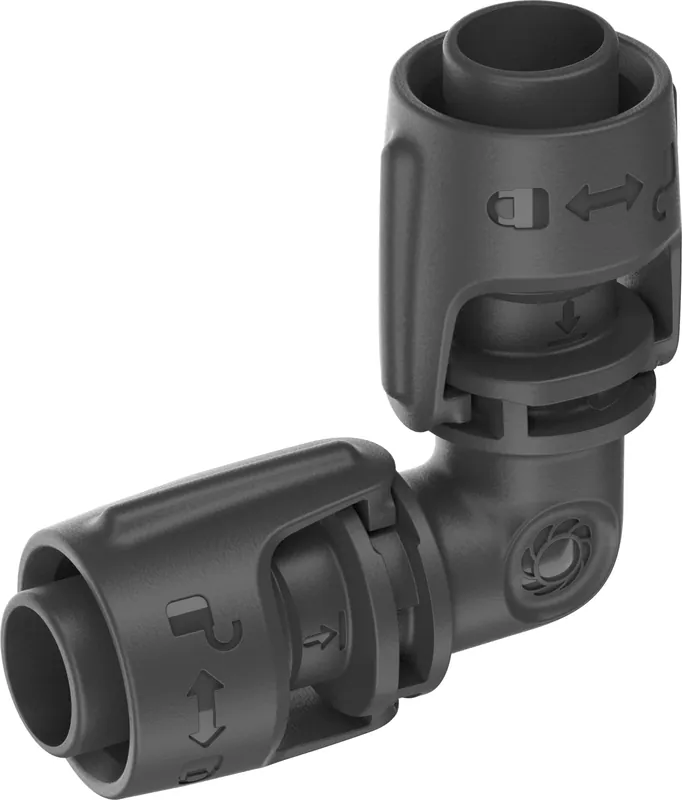 GARDENA Micro-Drip Systeem L-Stuk 13 mm (1/2"), 2 stuks - Favoriet van klanten