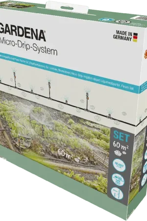 Aanbieding loopt bijna af - GARDENA Micro-Drip-System Besproeiingsset Groente-/Bloembed (60 m²)
