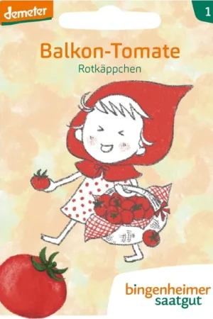Bingenheimer Saatgut Balkontomaat "Rotkäppchen" - Kindereditie - Alleen vandaag