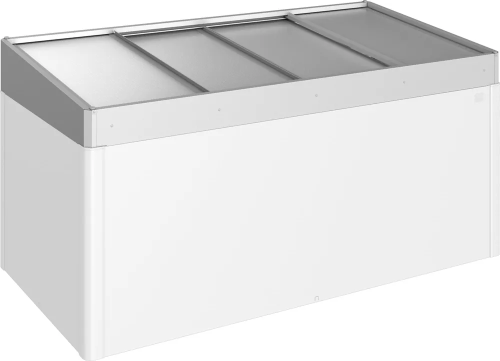 Sale | Biohort Opzestuk voor Verhoogde Bedden 2 x 1, Donkergrijs-metallic