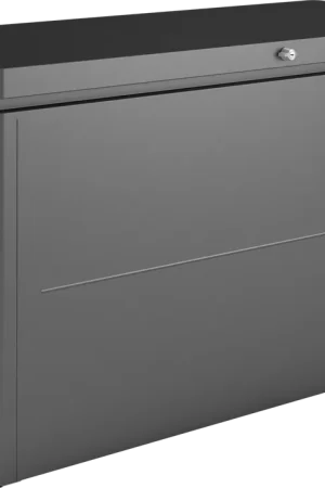 Opruiming | Biohort LoungeBox 160, Zilver-metallic
