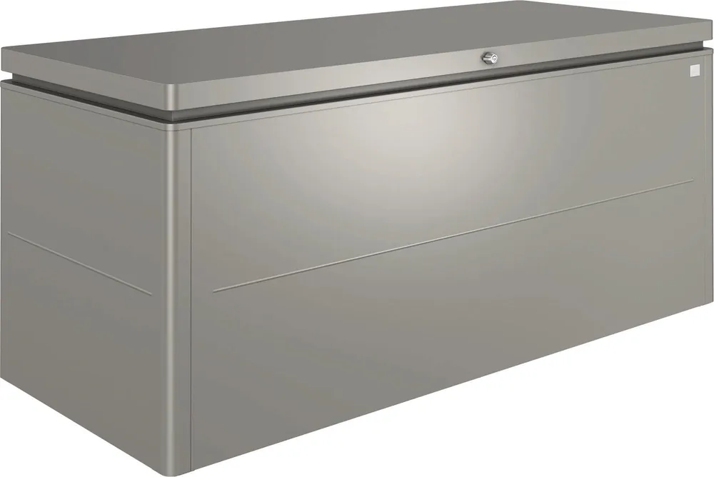 Biohort LoungeBox 200, Zilver-metallic | Hoog gewaardeerd