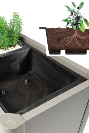 Bestelbaar | Biohort Plantinzet voor Belvedere Plantenbak, 2 stuks