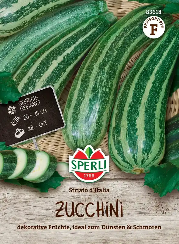 Gratis retourneren - Sperli Courgette "Striato d’Italia"