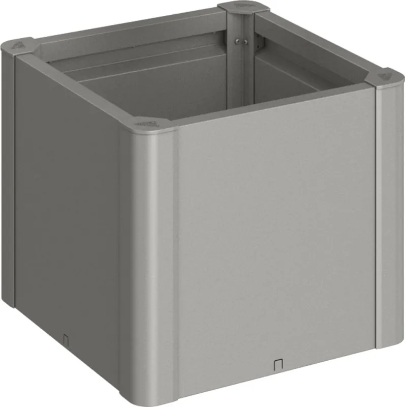 Verlaagde prijs | Biohort Plantenbak Belvedere MINI Kwartsgrijs Metallic, 50