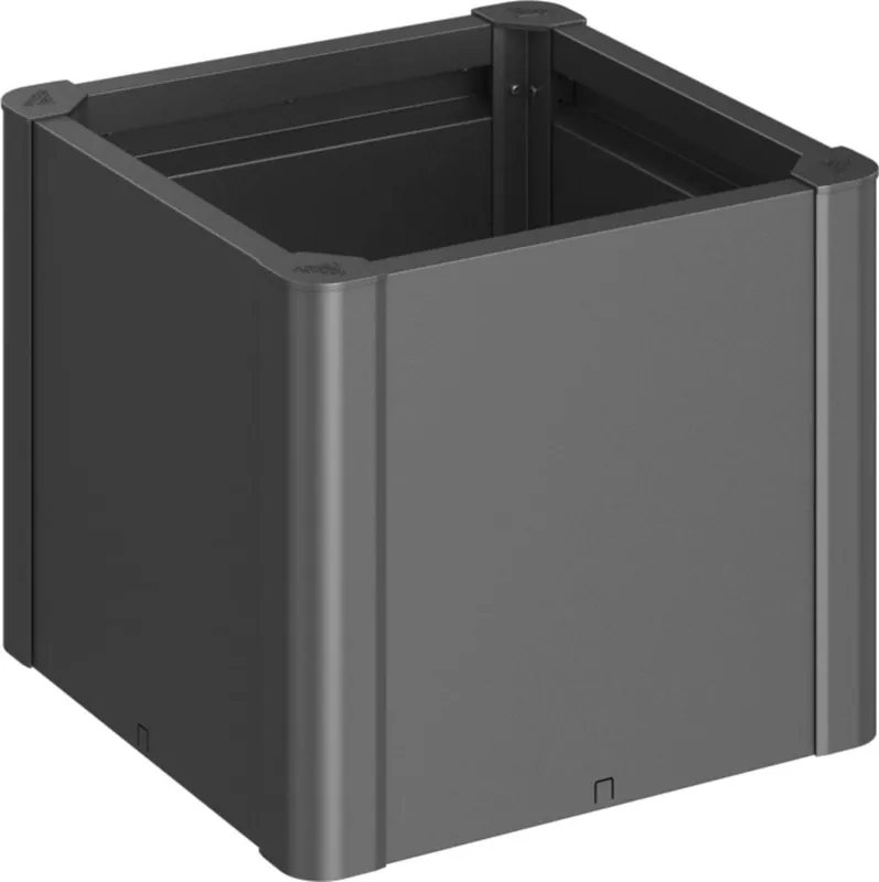 Biohort Belvedere MINI Plantenbak, Donkergrijs Metallic, 50 | Voorraad bijna op