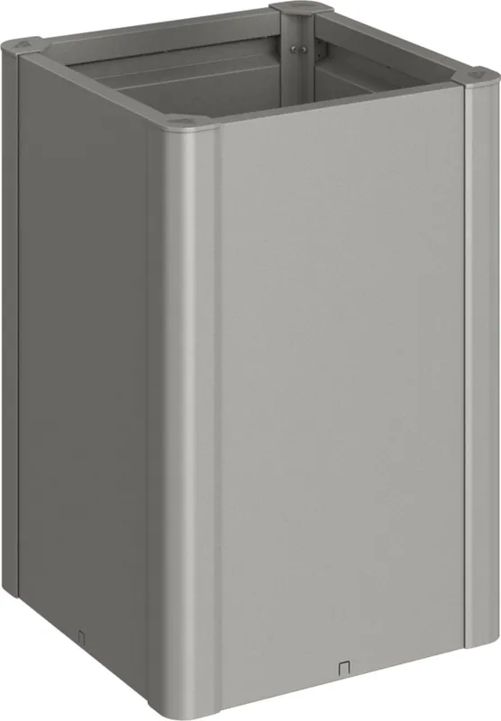 Bespaar nu | Biohort Plantenbak Belvedere MAXI Kwartsgrijs - Metallic, 50