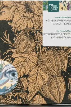 Magic Garden Seeds Biologische Keukenkruiden & Specerijen - Zaadset | Klantfavoriet