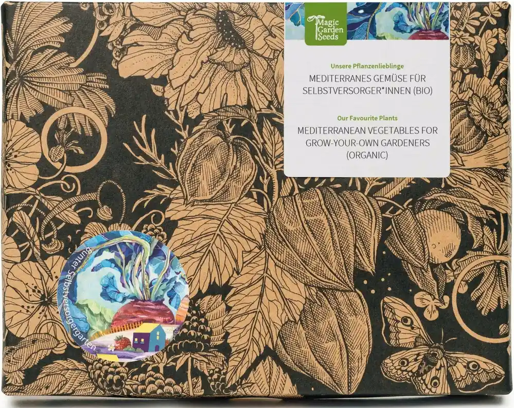 Bestel vandaag - Magic Garden Seeds Mediterrane Biologische Groenten voor Zelfvoorzieners - Zaadset