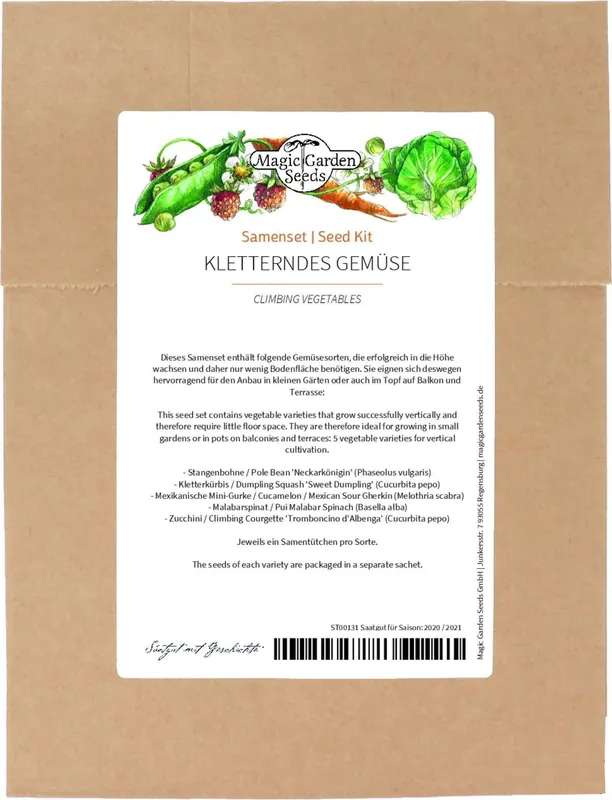 Profiteer nu | Magic Garden Seeds Klimmende Groenten, Zaaiset