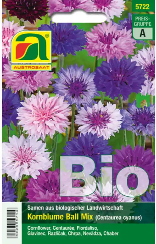 Rechtstreeks uit de fabriek | AUSTROSAAT Biologische Korenbloem Bal Mix