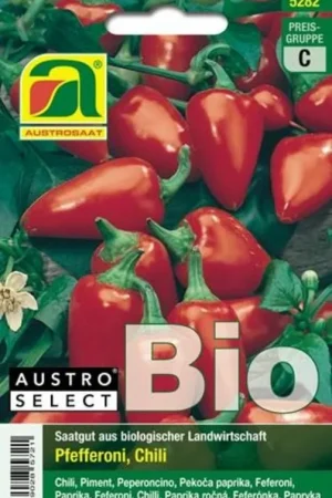 Snelle levering - AUSTROSAAT Biologische Rode Chili Peperoni - Austroselect