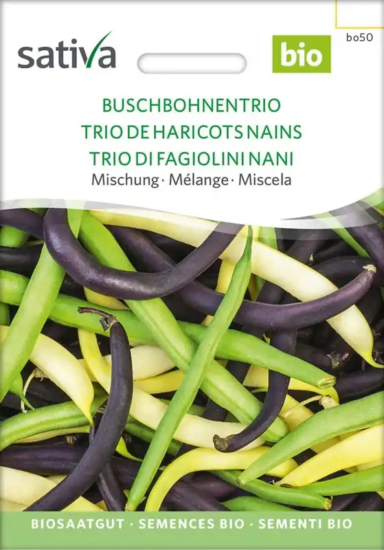 Sativa Biologisch Struikbonen Trio | Prijsverlaging